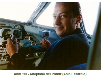 Sorvolando l'altopiano del Pamir